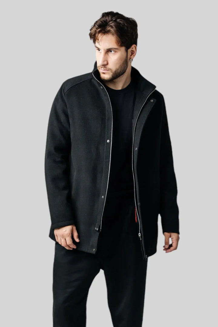 Giorgio Coat with Shearling Lining Spellezo