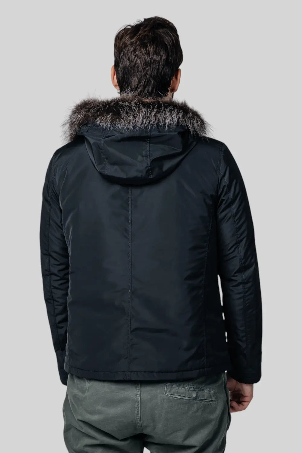 Stefano Parka with Shearling Lining Spellezo