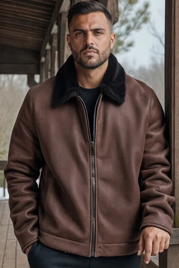 Marco Sheepskin Jacket Spellezo