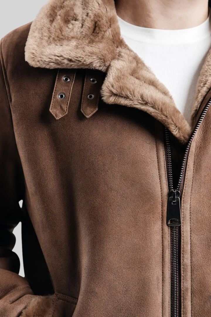 Vítor Sheepskin Jacket Spellezo