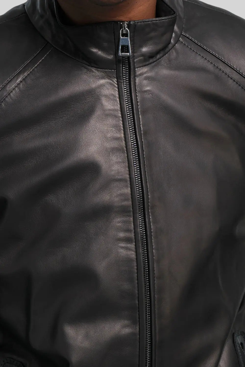 Nico Quilted Leather Jacket Spellezo