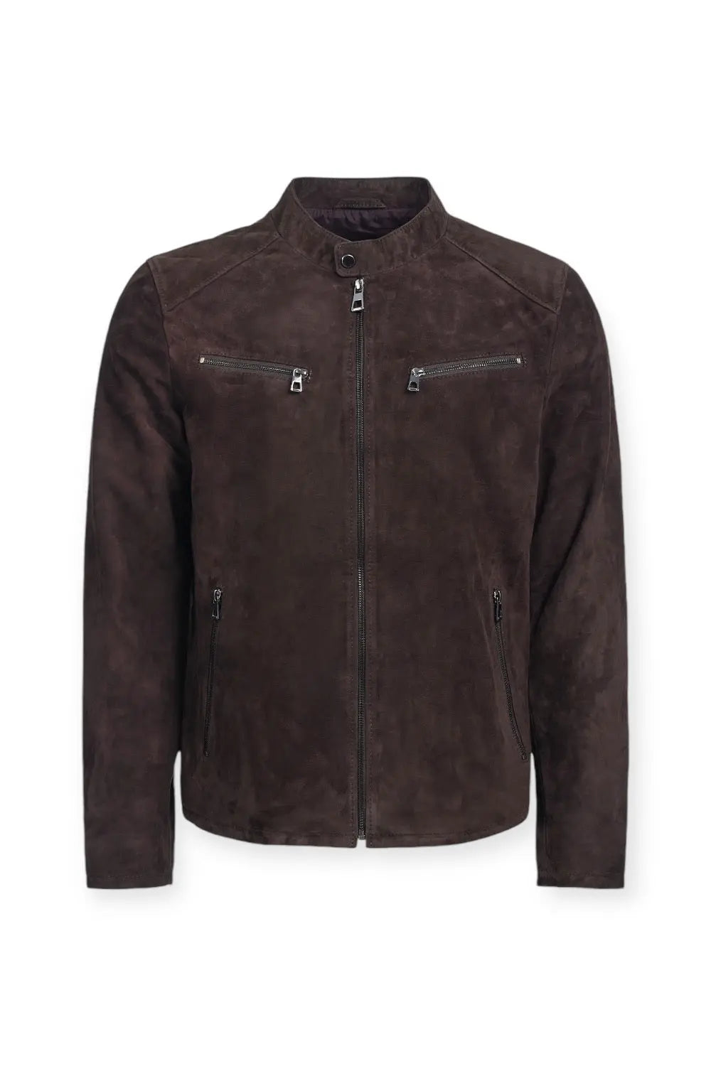 Claudio Suede Leather Jacket Spellezo