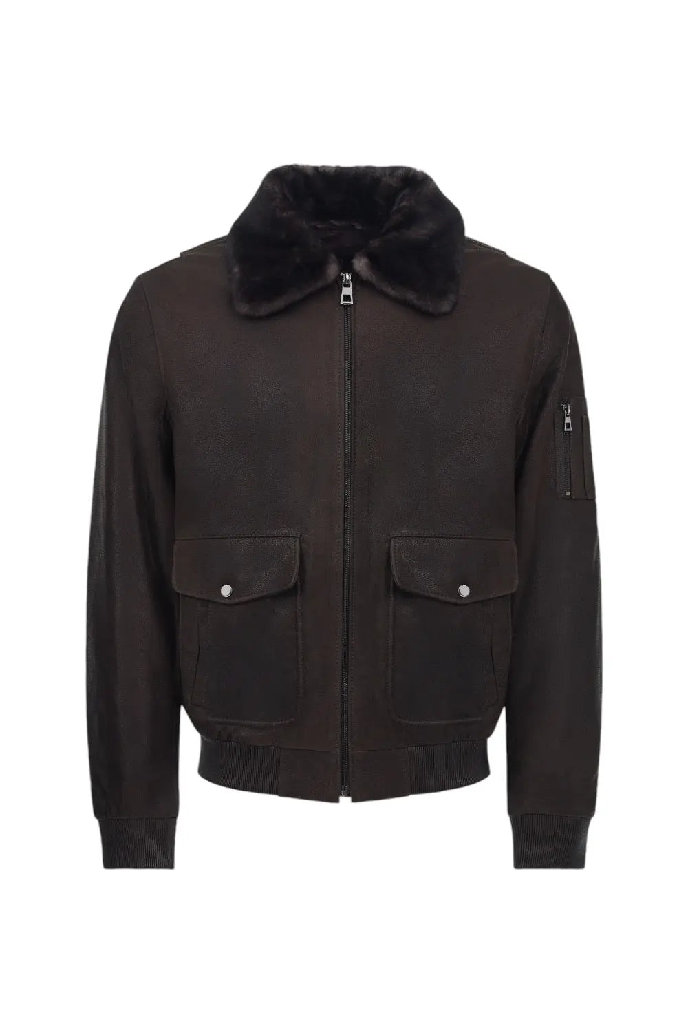 Silvano Shearling B-3 Bomber Spellezo