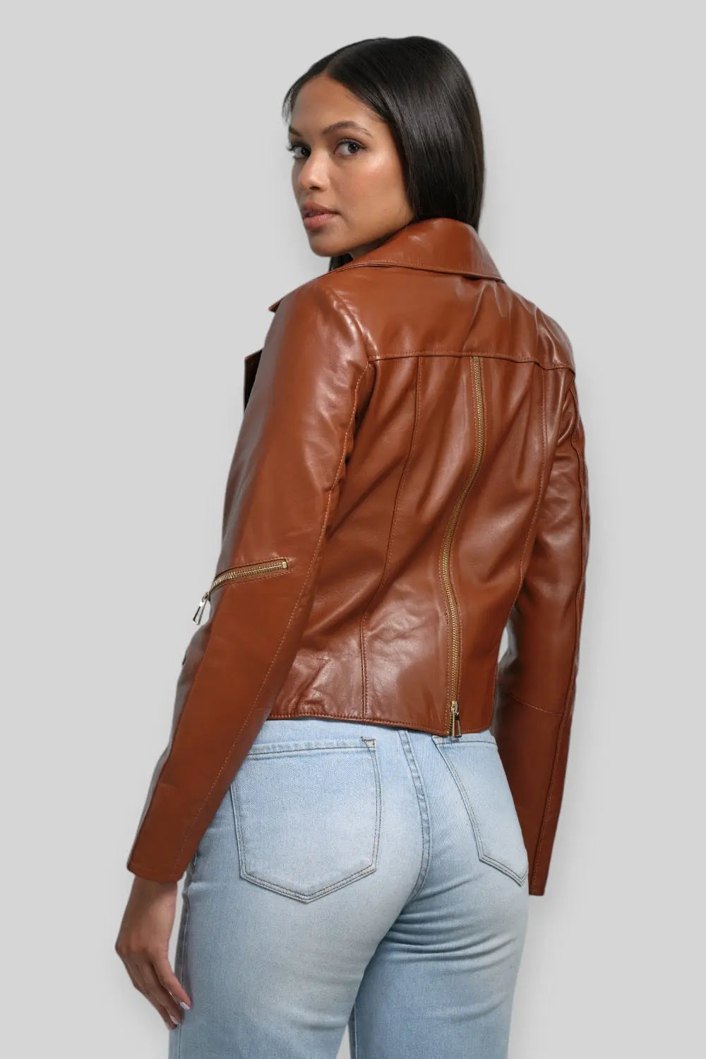 Amélie Leather Rider Jacket Spellezo