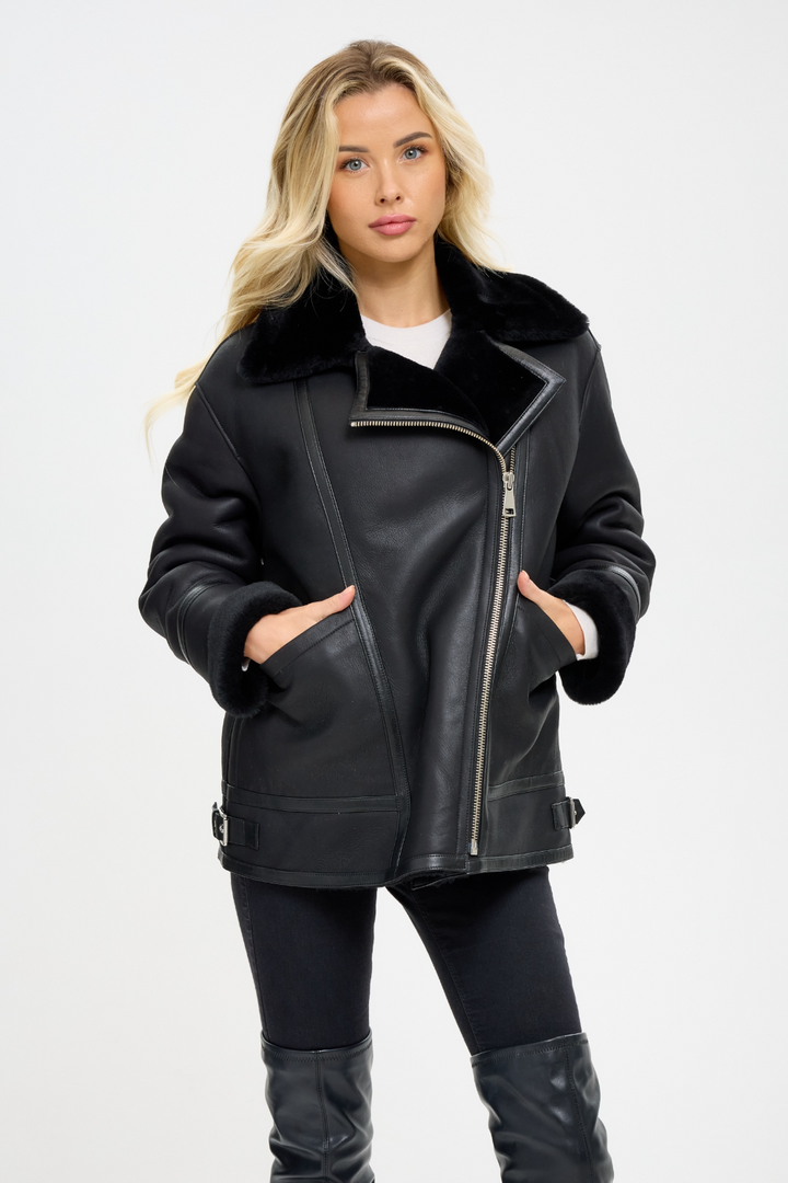 Alessandra Sheepskin Jacket
