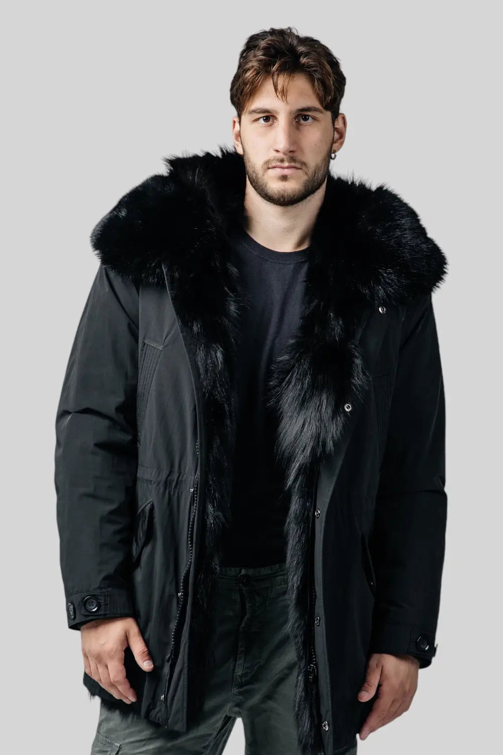 Mauro Shearling Parka Spellezo