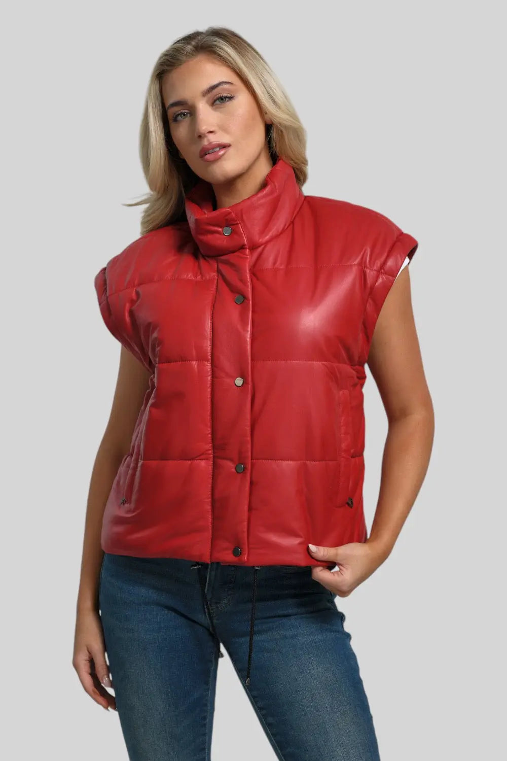 Ludovica Classic Leather Bomber Spellezo