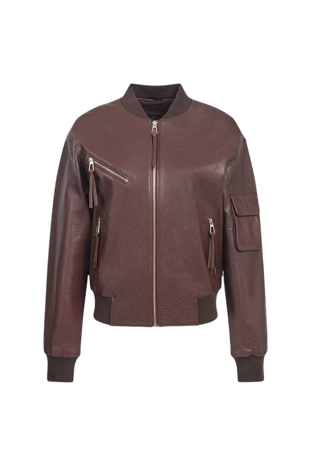 Noemi Leather B-3 Bomber Spellezo