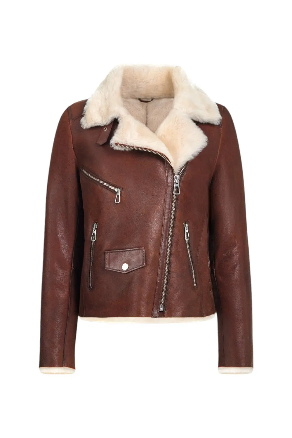 Luisa Sheepskin Jacket Spellezo