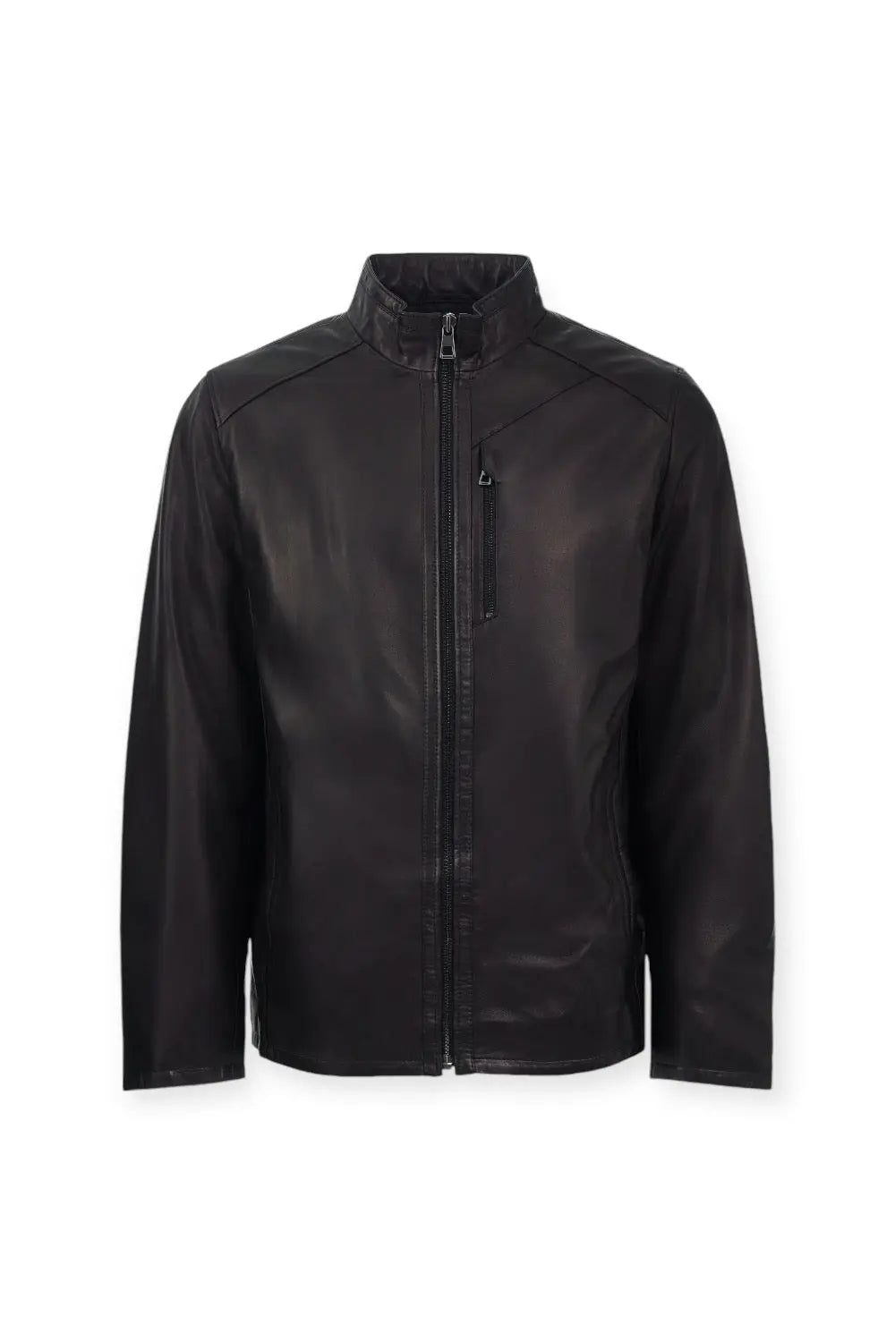 Alberto Leather Utility Jacket Spellezo