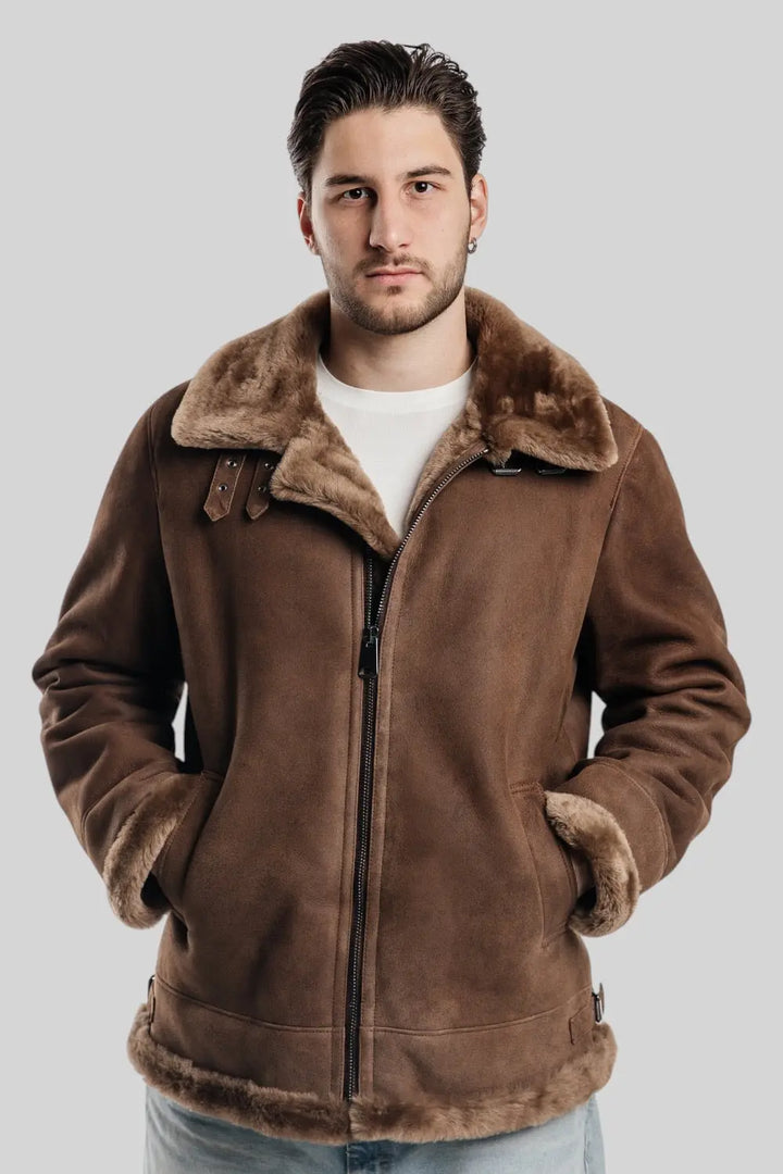 Vítor Sheepskin Jacket Spellezo