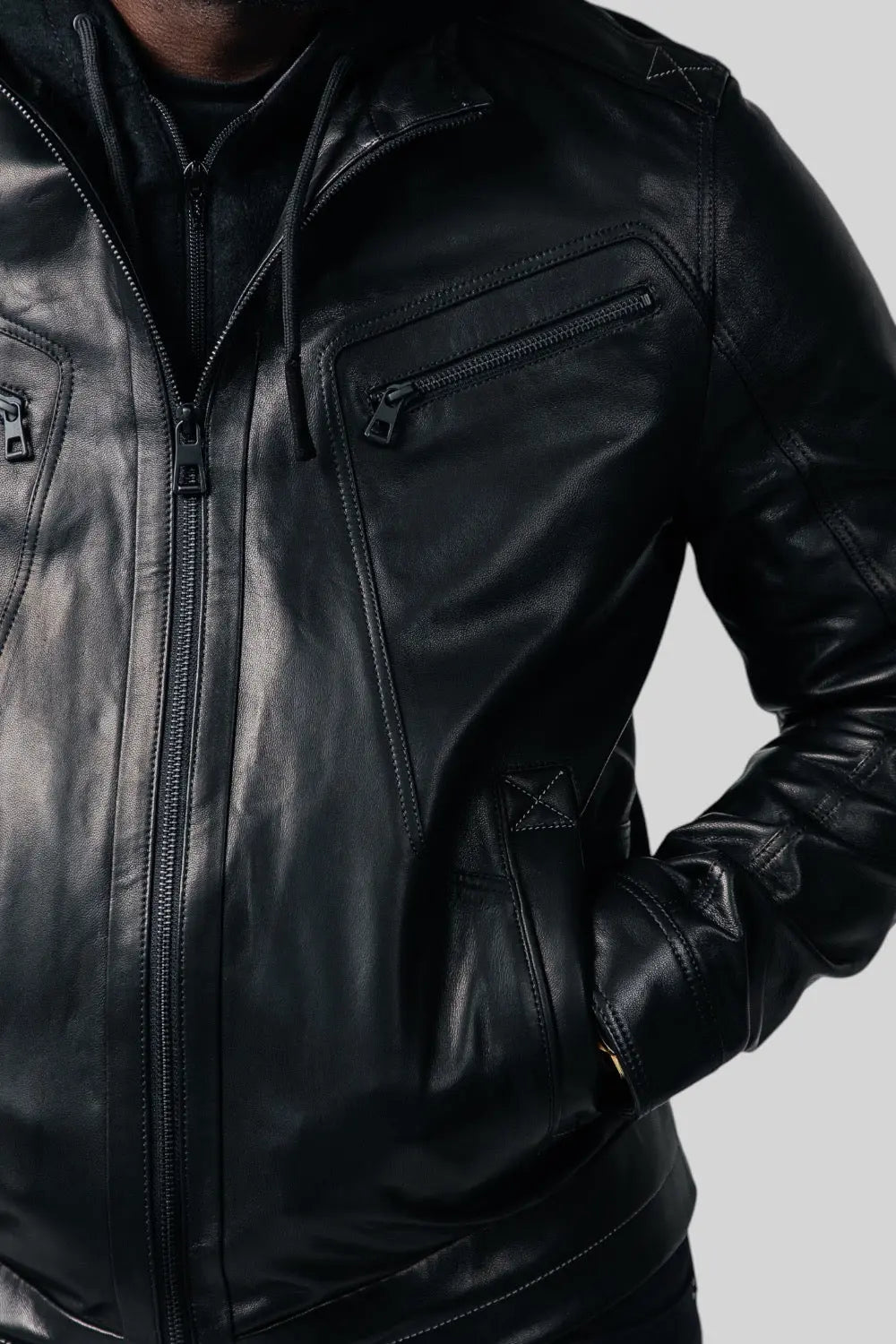 Alvaro Leather Jacket Spellezo