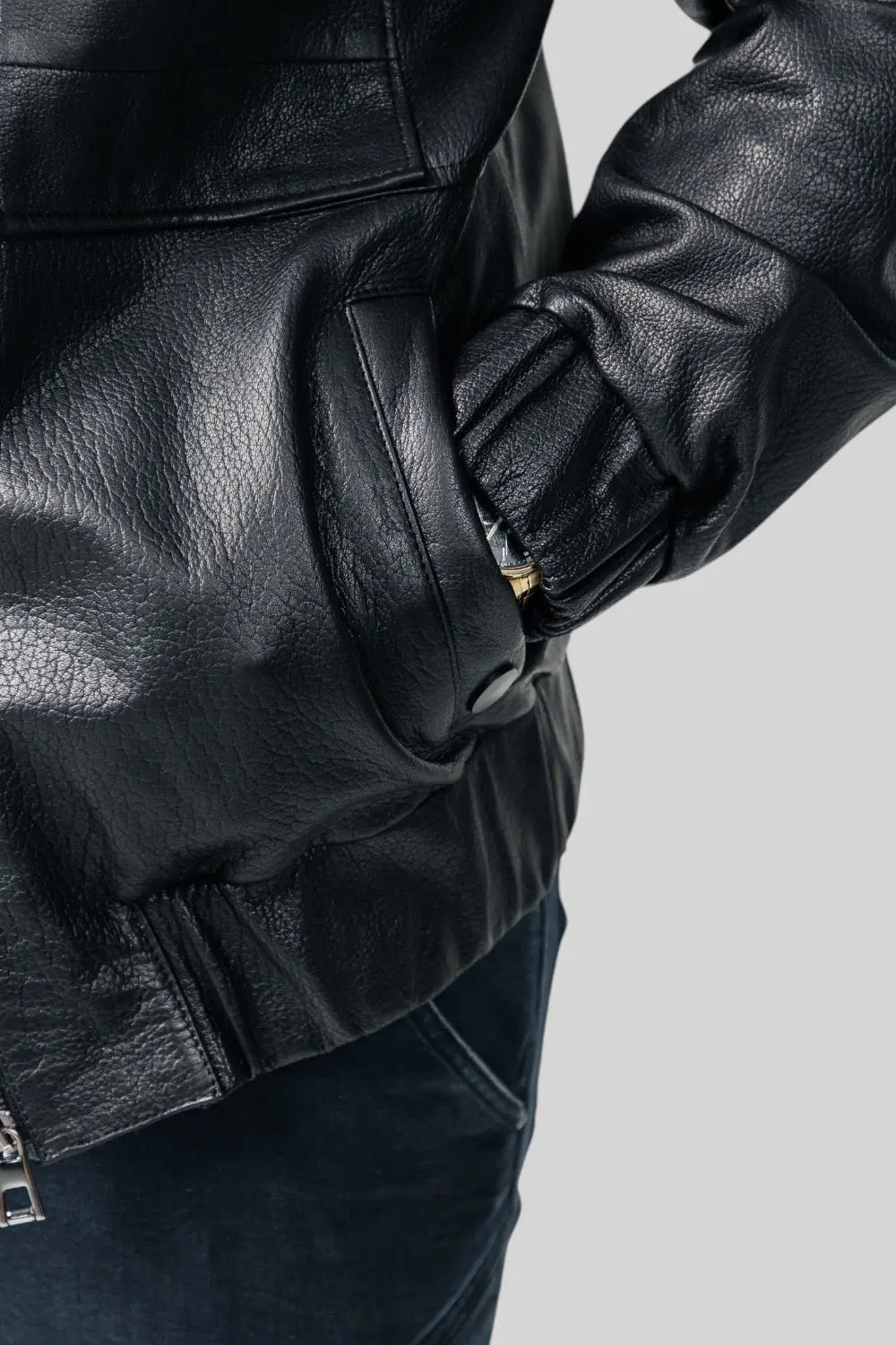 Emanuele Leather Jacket Spellezo