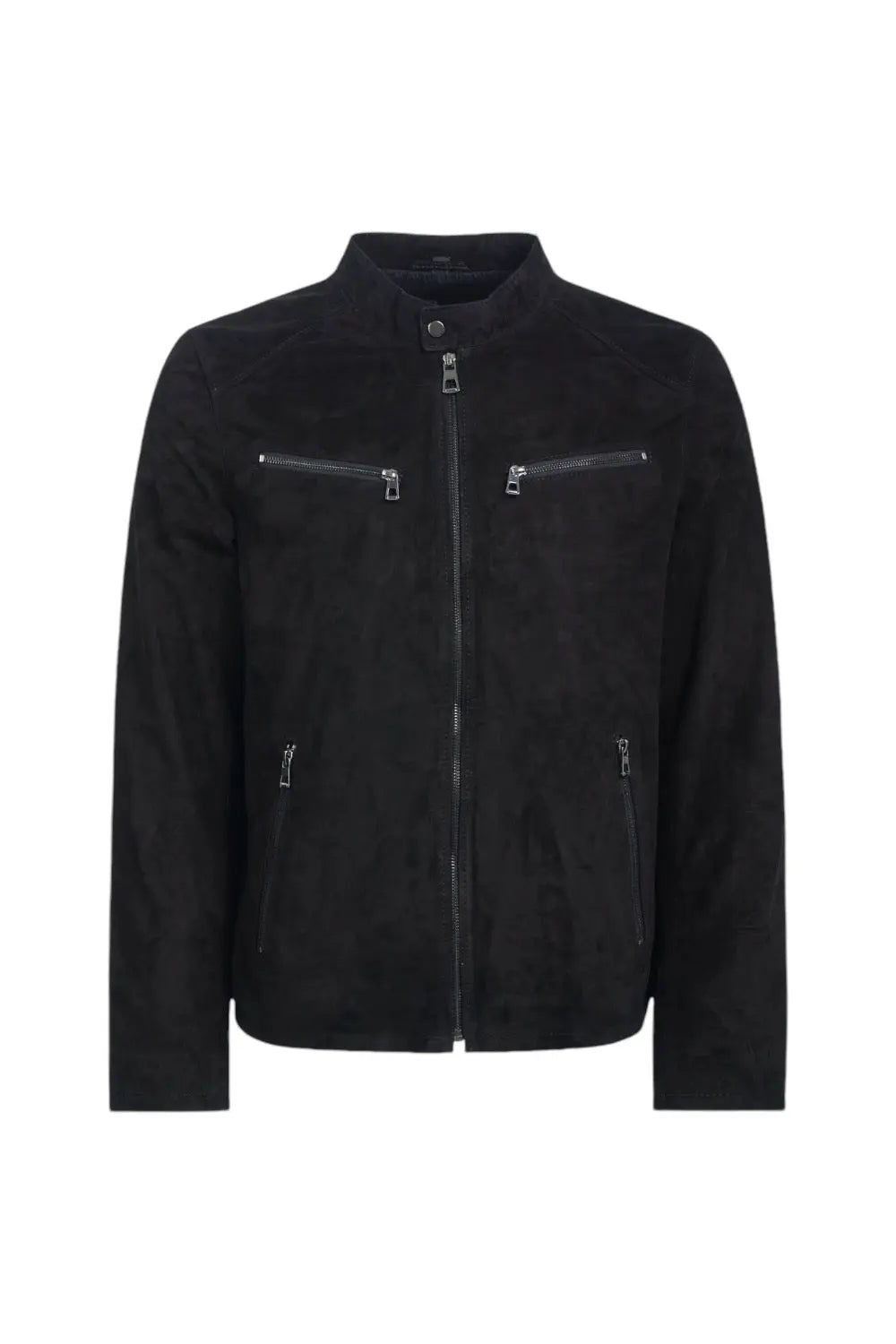 Hugo Suede Leather Jacket Spellezo