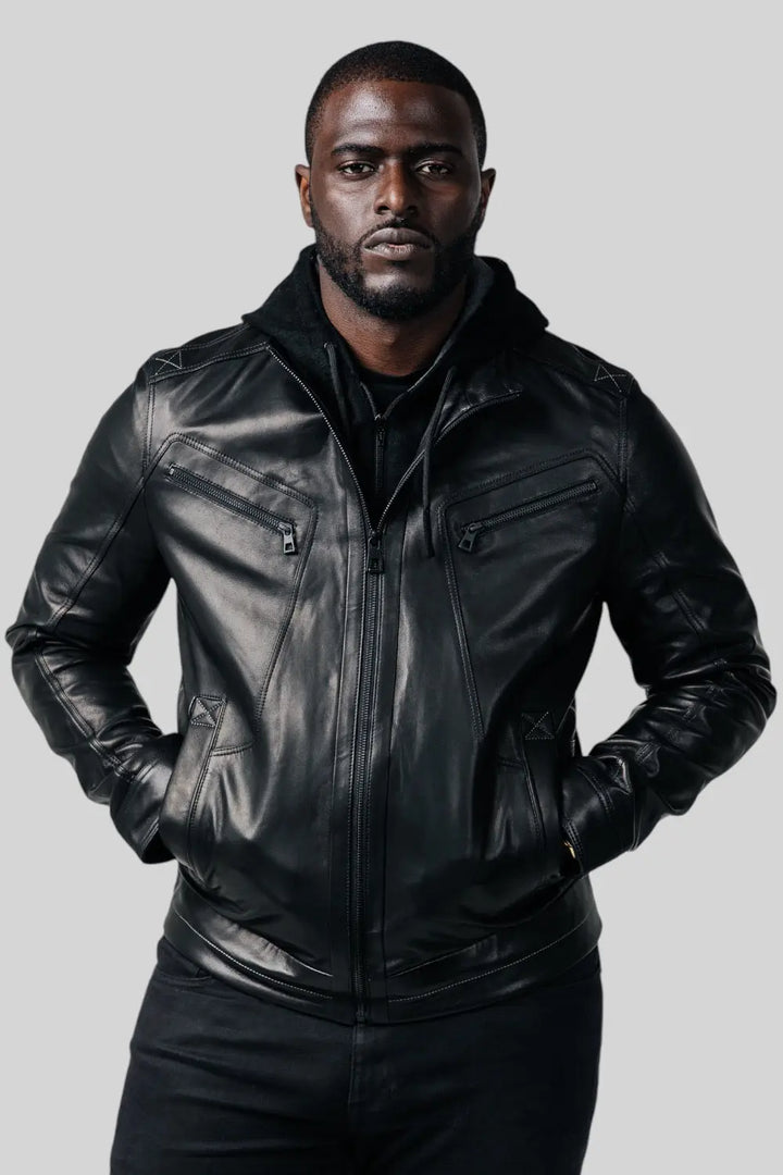 Alvaro Leather Jacket Spellezo