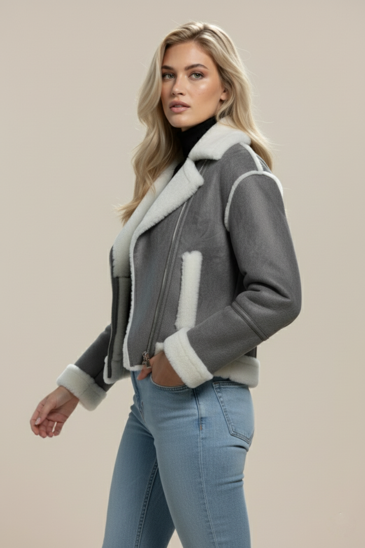 Claudia Vintage Sheepskin Jacket