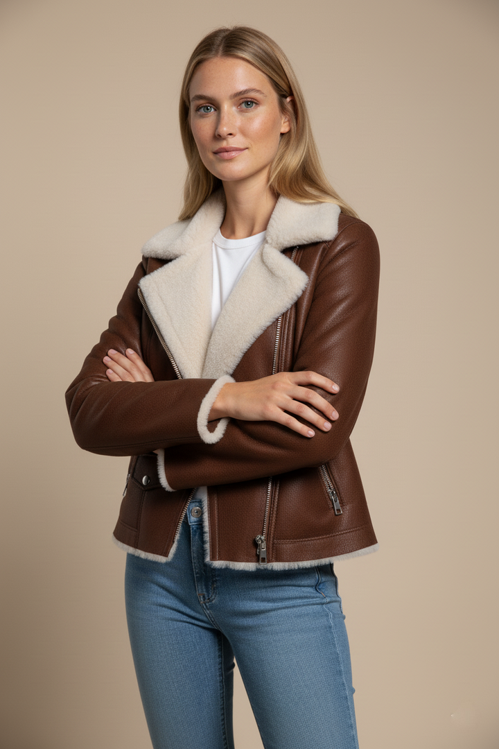 Luisa Sheepskin Jacket