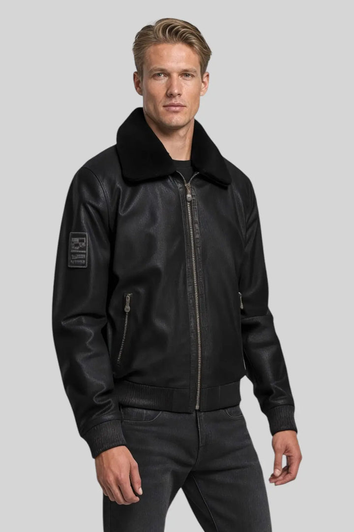 Ugo Shearling B-3 Bomber Spellezo