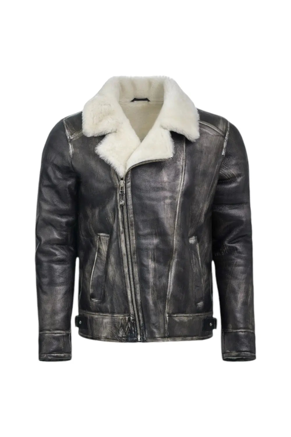 Leandro Vintage Sheepskin Jacket Spellezo