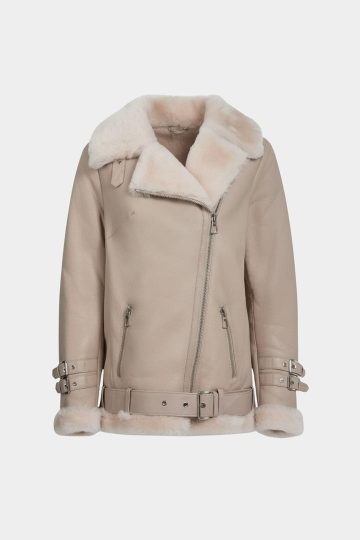 Serena Shearling B-3 Jacket