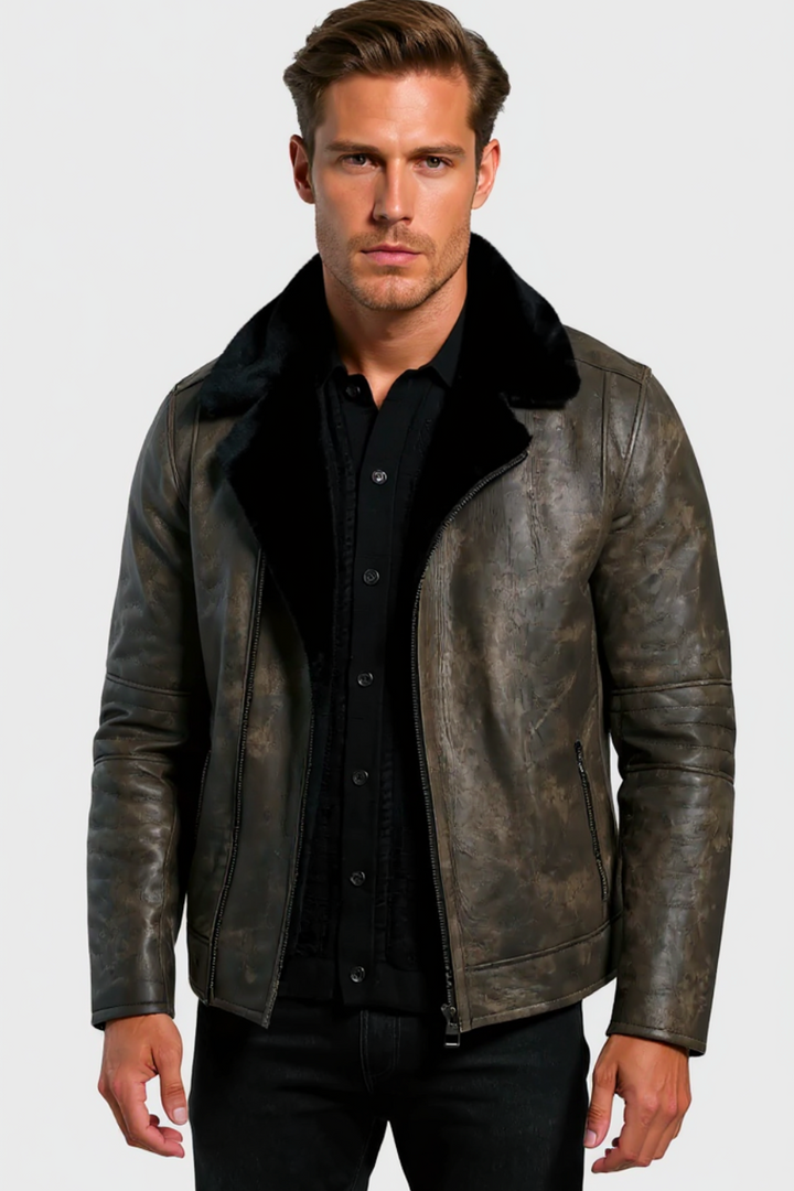 Giulio Vintage Sheepskin Jacket