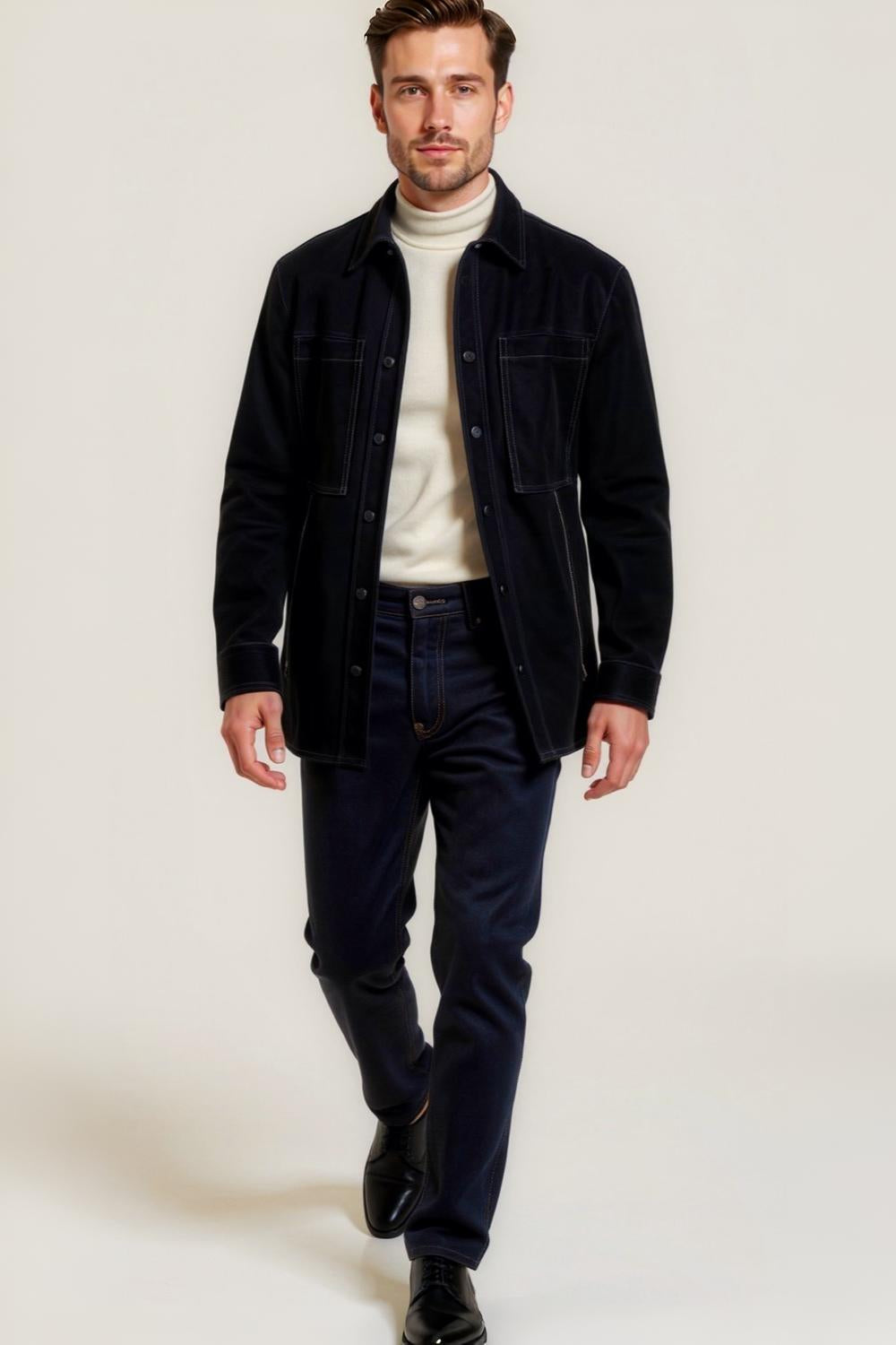 Rufino Suede Jacket