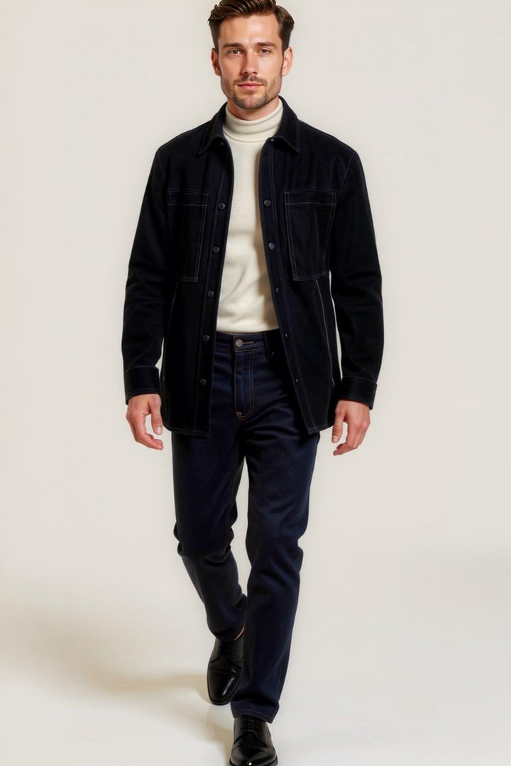 Rufino Suede Jacket