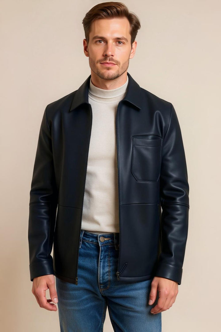 Hermenegildo Leather Jacket